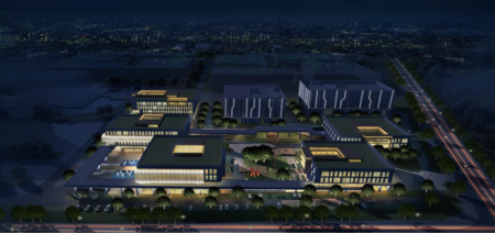 蓝狐光电将冰冷的数据中心蜕变为 “会呼吸的硅基生命体”：当服务器负载化作建筑血脉的流光，当算力余热升腾成月下的光雾森林，技术完成了从工具理性到生态共生的觉醒.........